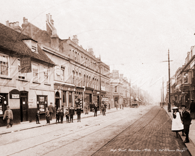 Picture of Middx - Hounslow, High Street c1900s - N1557