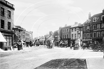 High Street, Staines in Middlesex c1895