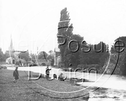 Picture of Oxon - Abingdon, Along the Thames c1900s - N633