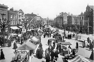 Picture of Somerset - Taunton, The Parade c1920s - N2563