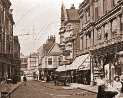 Picture of Suffolk - Ipswich, Butter Market c1900s - N552