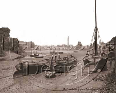 Picture of Surrey - Kew Bridge from the Thames c1900s N626