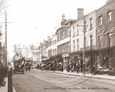 Picture of Surrey - Kingston, Clarence Street c1910s - N881