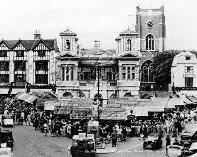 Picture of Surrey - Kingston-upon-Thames, Market Place c1950s - N1393