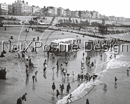 Picture of Sussex - Brighton, The Beach c1890s - N183