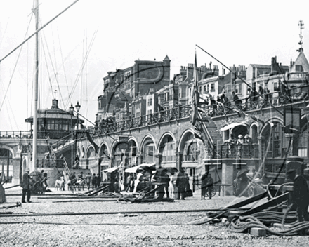 Picture of Sussex - Brighton, The Beach c1890s - N854