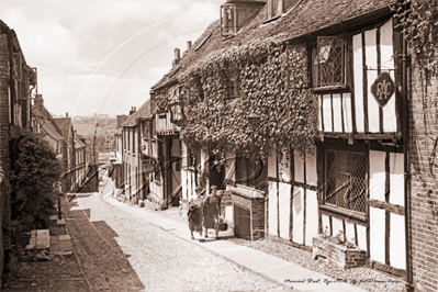 Picture of Sussex - Rye, Mermaid Street c1958 - N1939