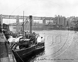 Picture of Tyne & Wear - Newcastle, The Bridges c1900s N767