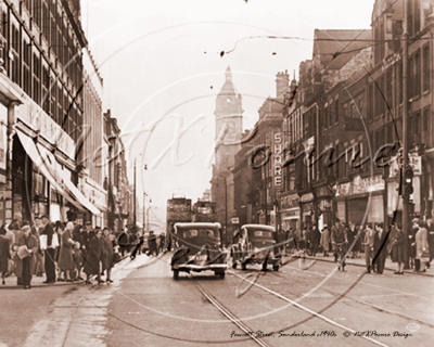 Picture of Tyne & Wear - Sunderland, Fawcett Street - N1358