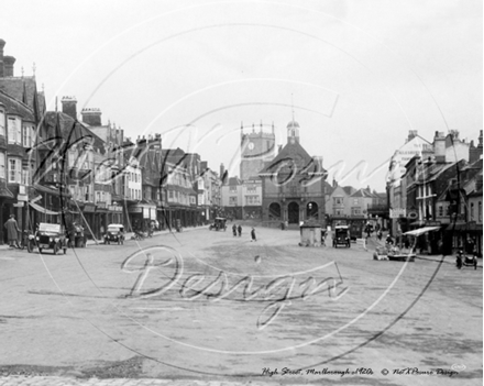 Picture of Wilts - Marlborough, High Street c1920s - N1409