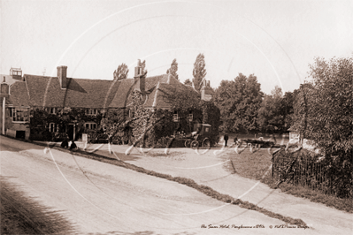 Picture of Berks - Pangbourne, Swan Hotel c1890 - N2619