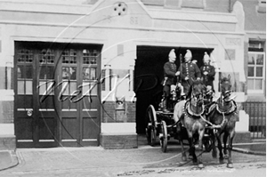 Picture of London, SE - West Norwood, Fire Station c1906 - N2643