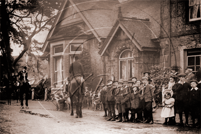 Picture of Berks - Pangbourne, Fox Hunting c1900s - N2660