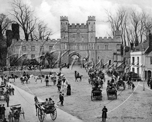 Picture of Sussex - Battle, Battle Abbey c1890s - N530