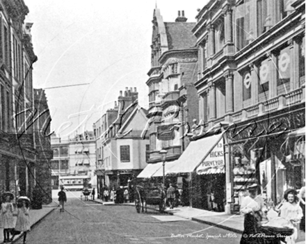 Picture of Suffolk - Ipswich, Butter Market c1900s - N552