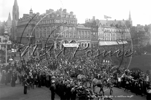 The Square, Bournemouth in Dorset c1900s