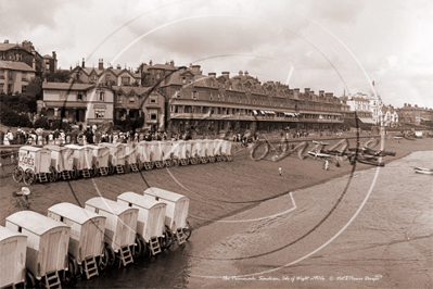 Picture of Isle of Wight - Sandown Promenade c1900s - N2872