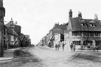 Picture of Berks - Reading, West Street c1890s - N2988