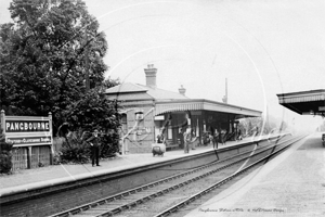 Train Station, Pangbourne in Berkshire c1900s
