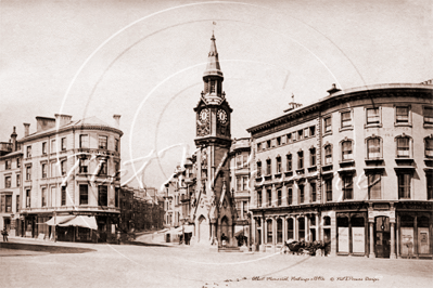 Picture of Sussex - Hastings, Albert Mermorial c1890s - N3007