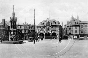 Picture of Cambs - Peterborough, Market Place c1900s - N3055