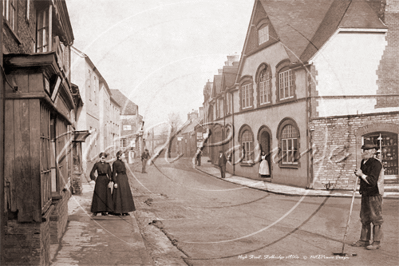 High Street, Stalbridge in Dorset c1900s