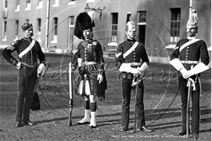 Picture of Military - English, Scots, Welsh & Irish Guards c1890s - N3100