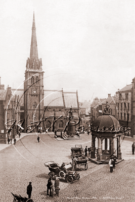 Picture of Co Durham - Durham, Market  Place c1910s - N3097