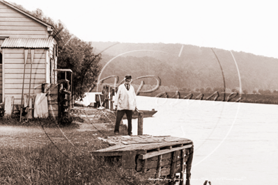 Picture of Oxon - Goring On Thames, Hampdean Ferry and Hartslock Wood c1900s - N3122