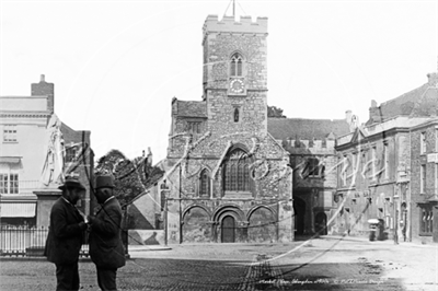 Picture of Oxon - Abingdon, Market Place c1900s - N3108