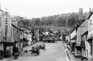 Picture of Somerset - Dunster, High Street c1920s - N3106