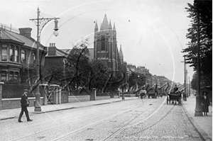 Picture of London, E -  Romford Road, Congregational Church, Forest Gate  c1910s - N3159