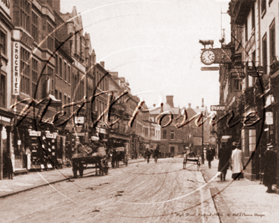 Picture of Beds - Bedford, High Street  c1900s - N1845