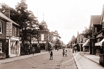 Fleet Road, Fleet in Hampshire c1910s