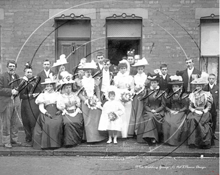 Picture of Weddings -Bride and Groom c1890s - N798