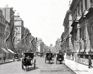 Picture of London - Pall Mall c1890s - N240