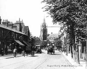 Picture of London, E - Stratford, Romford Road by Stratford Broadway c1900s - N3226