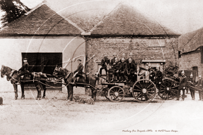 Picture of Berks - Newbury, Fire Brigade c1890s - N3260