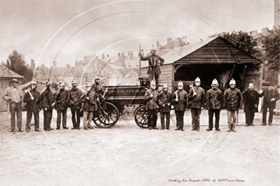 Picture of Berks - Newbury, Fire Brigade c1890s - N3259