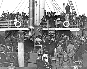 Picture of Misc - Ships, Ship, Crew and Passengers c1900s - N347