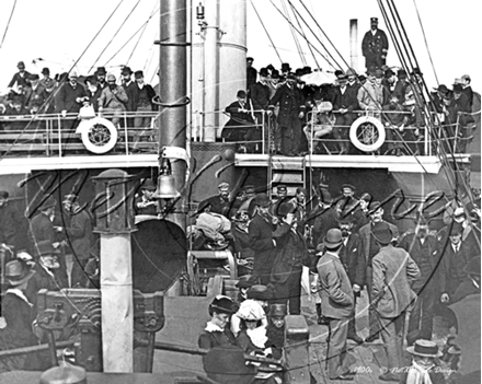 Picture of Misc - Ships, Ship, Crew and Passengers c1900s - N347