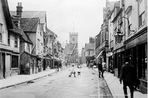 Picture of Oxon - Abingdon, High Street c1900s - N3362