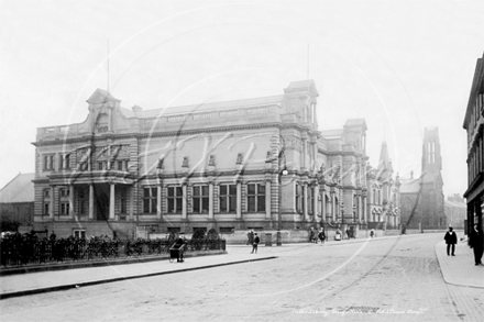 Public Library, Bury in Lancashire c1900s