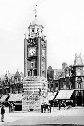 Clock Tower, Crouch End in North London c1911