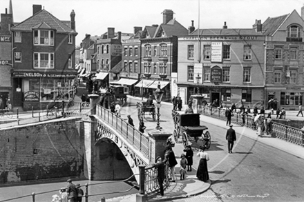 Picture of Somerset - Bridgewater, The Bridge c1900s - N3409