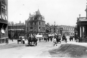 Prince Of Wales Road, Norwich in Norfolk c1900s