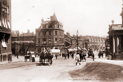 Prince Of Wales Road, Norwich in Norfolk c1900s