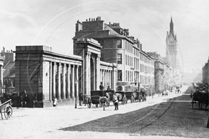 Street View, Aberdeen in Scotland c1880s