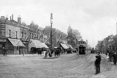 East India Dock Road, Poplar in East London c1910s