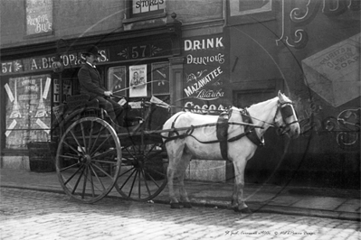 Picture of Cornwall - St Just, Horse and Cart c1900s - N3467